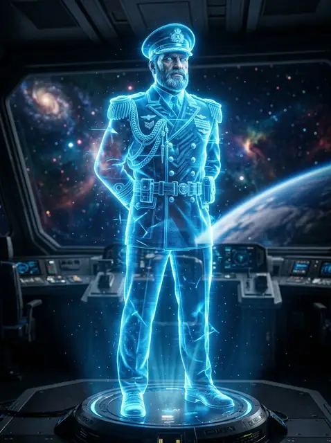 Star-Captain Orion Mascot